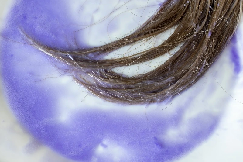 can purple shampoo cause hair loss